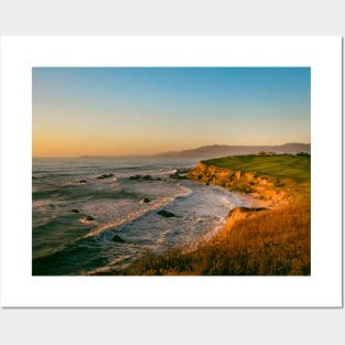 Half Moon Bay Sunset Posters and Art